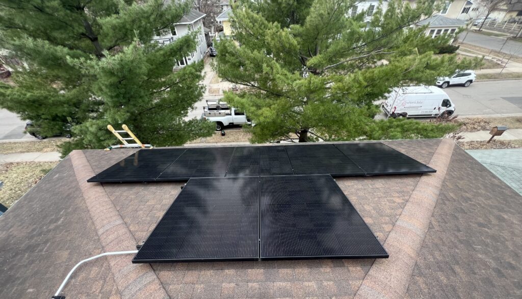 TruNorth Solar Residential Installation in Minnesota